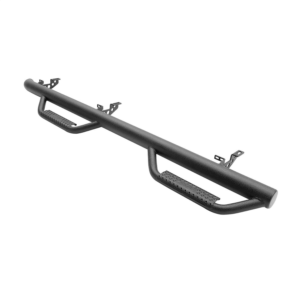 Smittybilt Nerf Steps — 4 Step, 2" Tube — Black Texture — Fits Jeep