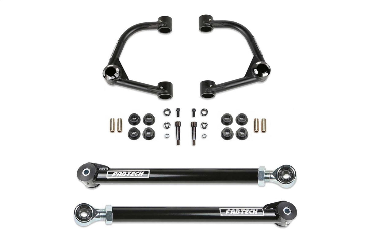 Fabtech 3in Uniball Upper Control Arm Kit — Fits 2021 Ford Bronco