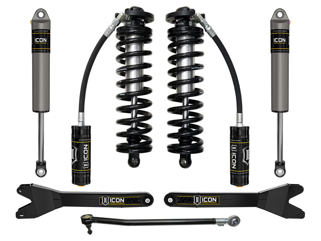 ICON 2023 Ford F250/F350 2.5-3in Stage 2 Coilover Conversion System w/ Radius Arms