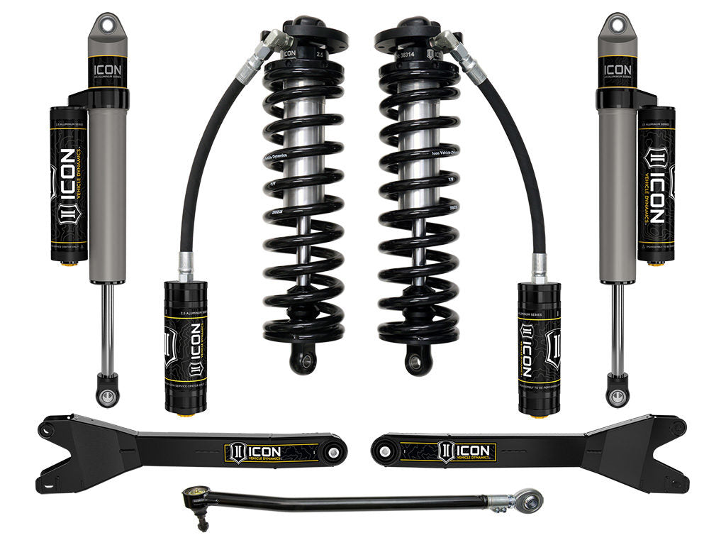 ICON 2023 Ford F250/F350 2.5-3in Stage 3 Coilover Conversion System w/ Radius Arms