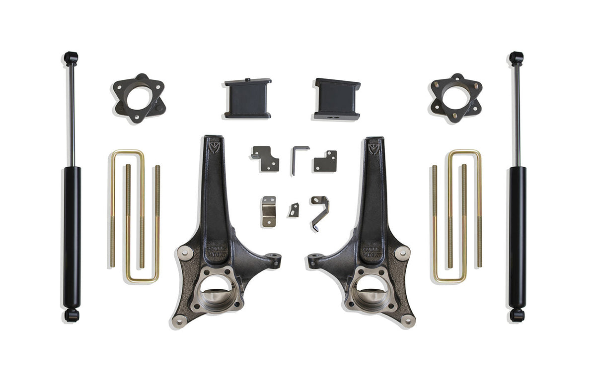 MaxTrac 19-20 GM C1500 2WD 6.5in/3in Spindle Lift Kit w/MaxTrac Shocks