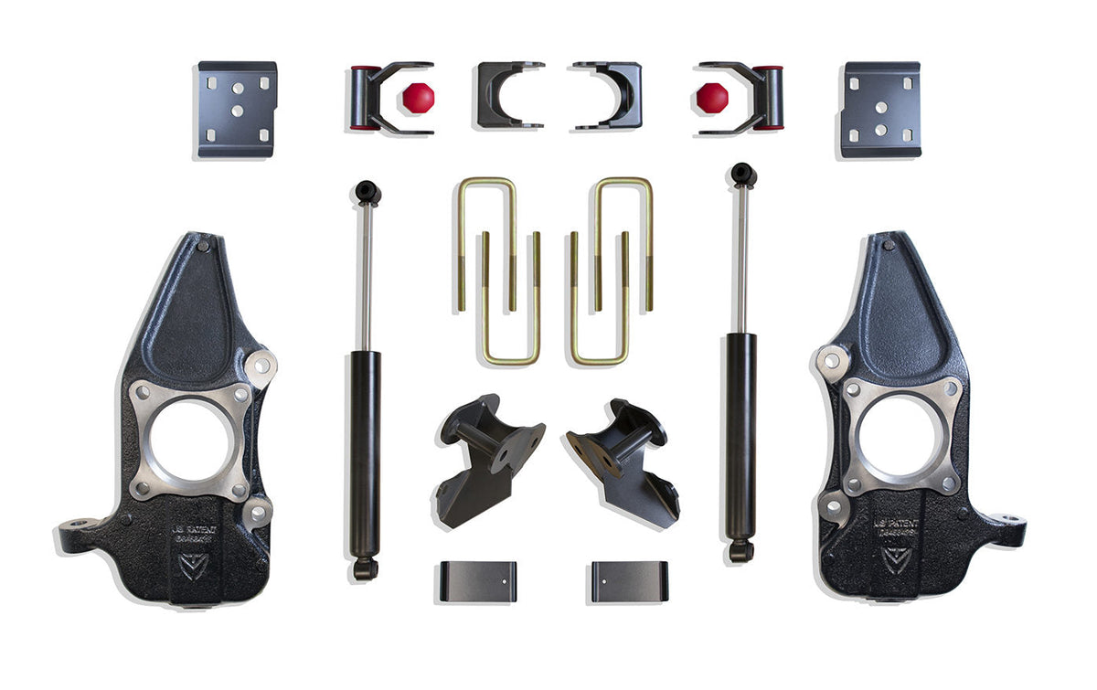 Maxtrac 09-14 Ford F-150 4WD 2/4in. Lowering Kit w/ Spindles-(Required 22in. Rims or Larger