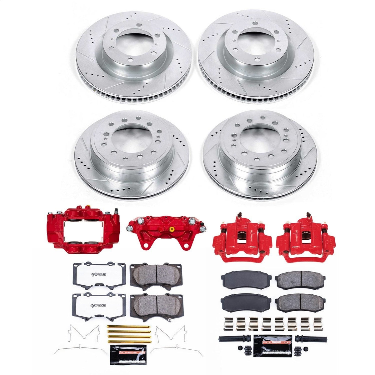 Power Stop 15-22 Toyota 4Runner Front & Rear Z23 Evolution Kit w/Calipers