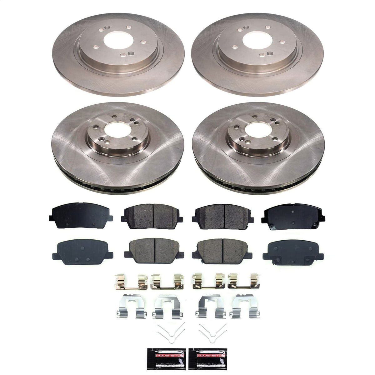 Power Stop 20-22 Kia Telluride Front and Rear Autospecialty Brake Kit