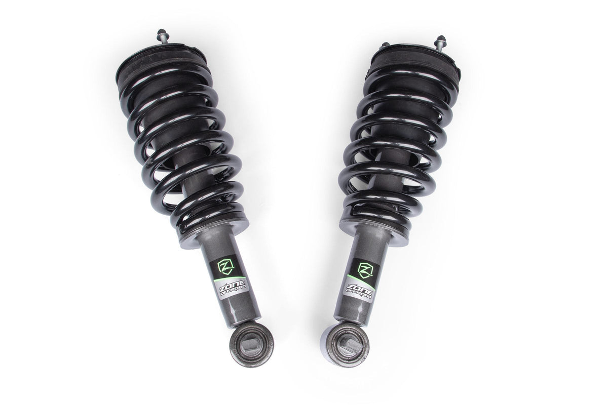 Zone 07-18 GM 1500 4WD 2in Front / 0in Rear Lift Kit w/ Nitro Shocks & Struts