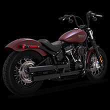 Cargar imagen en el visor de la galería, Vance &amp; Hines 18-22 Harley Davidson Softail Eliminator 300 PCX Slip-Ons Exhaust - Black