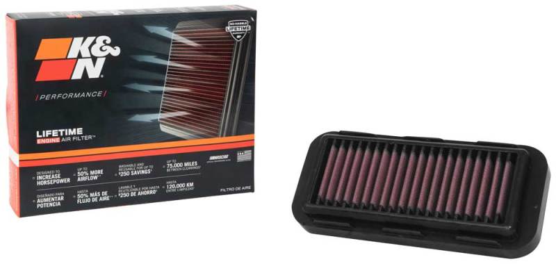 K&N High-Flow Replacement Air Filter — Fits 2020-2021 Indian Challenger 108 CI (Incl. Limited/Dark Horse)
