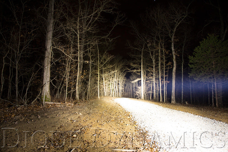 Barra de luz LED Diode Dynamics de 30 pulgadas, fila única, recta, transparente, combo, serie de cada etapa