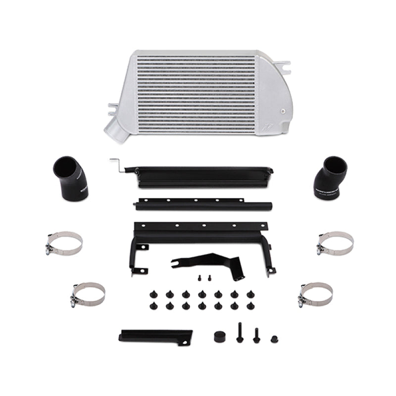 Kit de intercooler de montaje superior Mishimoto 2015+ Subaru WRX Street Performance - Plateado