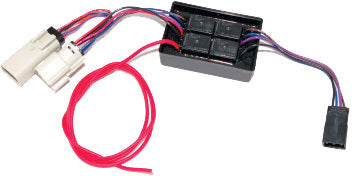 Namz Custom Cycle 4-Wire Trlr Isltr 8-PIN Molex Grey 15-UP Free Wheeler (NTI-08-FW)