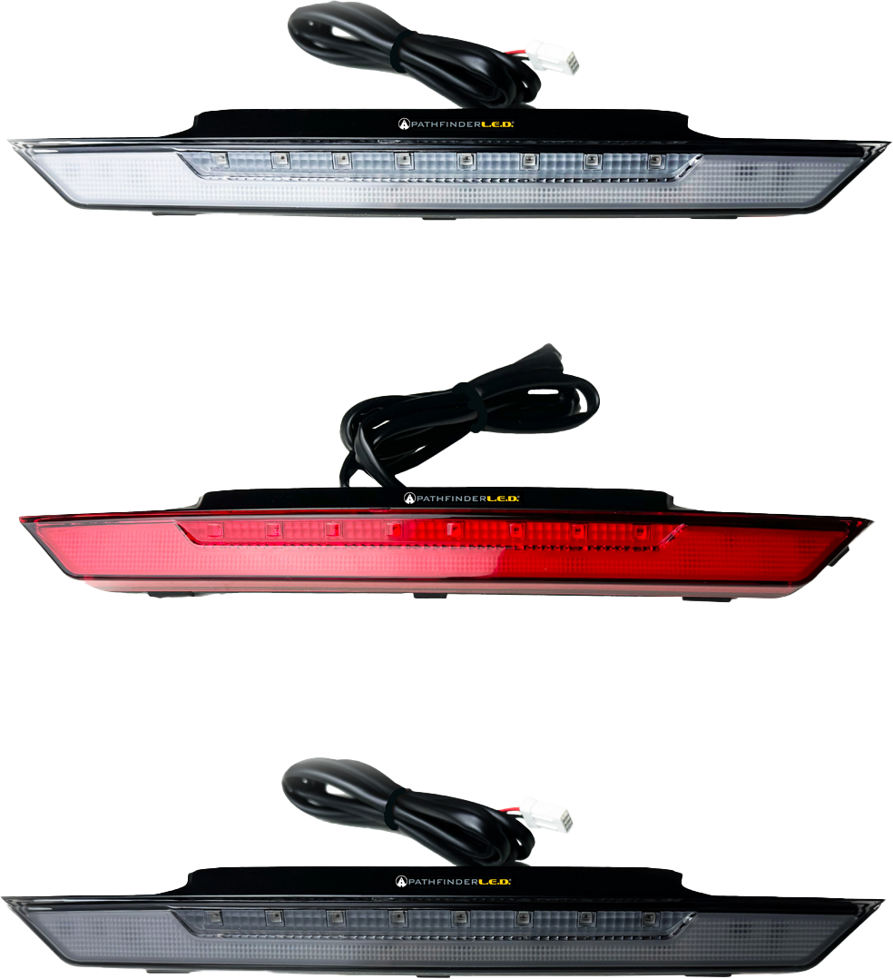 Pathfinder Tail Light/Flash Brake Light Clear Lens HON (CTL1C)