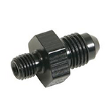 Cargar imagen en el visor de la galería, Fragola -6AN x 10mm x 1.0 Male Adapter-Weber - Black