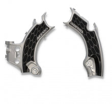 Load image into Gallery viewer, Acerbis 21+ Honda CRF250R/250RX/CRF450R/RX/ CRF450R-S Frame Guards- X-Grip - Silver/Black