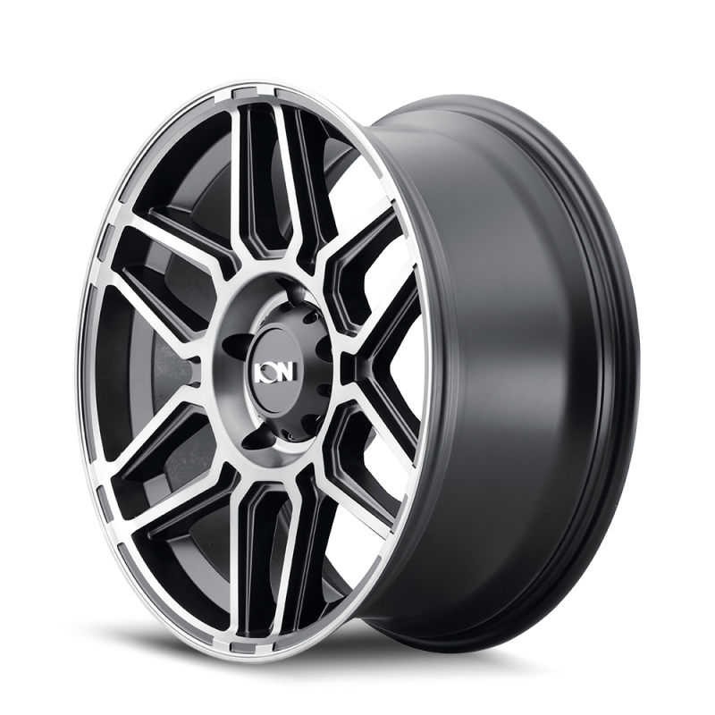 ION Type 146 20x9 / 8x165.1 BP / 18mm Offset / 125.2mm Hub Matte Black W/Machined Dart Tint Wheel