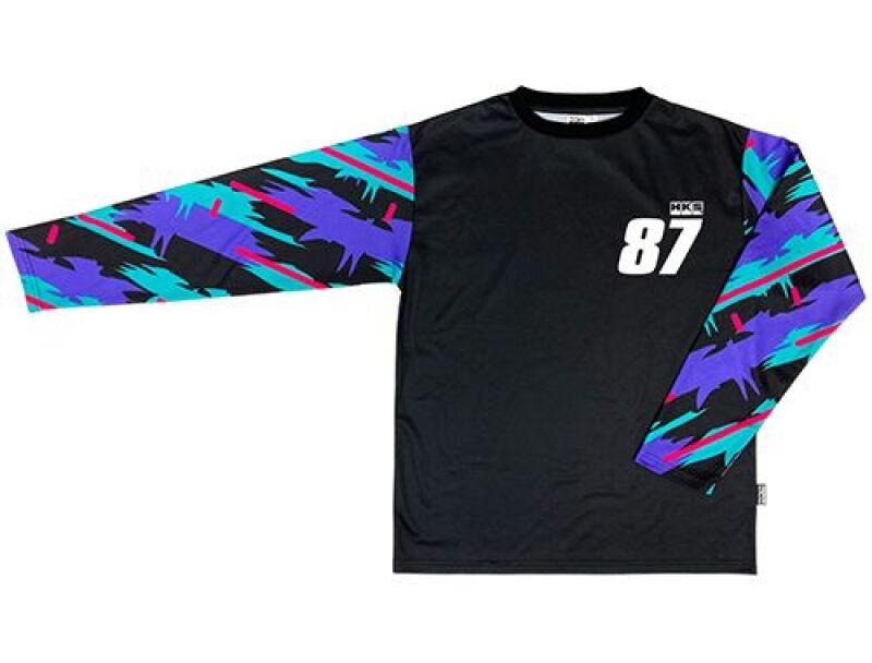 HKS Oil Color Sleeve T-Shirt — Dry Fit Performance Apparel