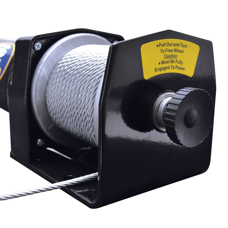 Cabrestante Superwinch LT2000 de 2000 libras, 12 V CC, 5/32 in x 49 ft, con cable de acero