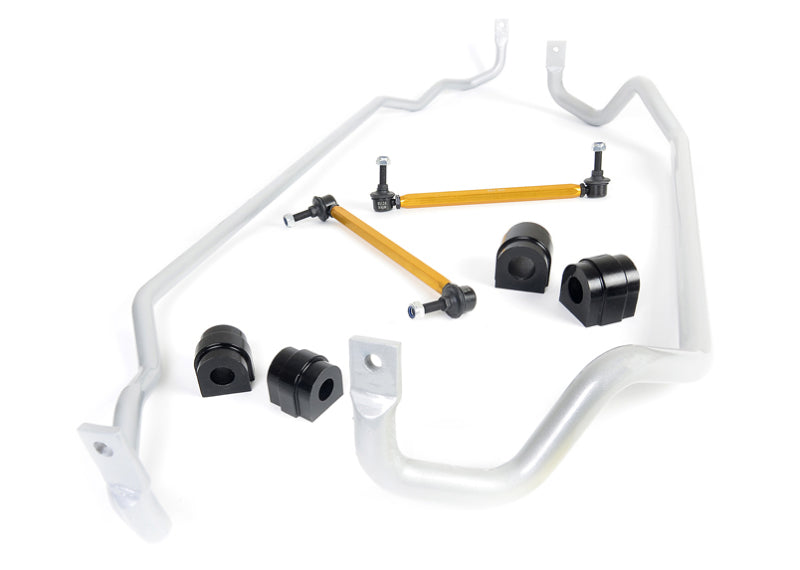 Kit de barra estabilizadora delantera y trasera Whiteline 05-13 para BMW Serie 1/Serie 3