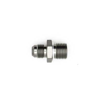 DeatschWerks 6AN Male to M16 x 1.5 Metric Adapter — Matte Black