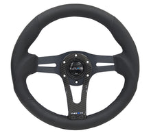 Cargar imagen en el visor de la galería, NRG Reinforced Steering Wheel (320mm) w/Carbon Center Spoke