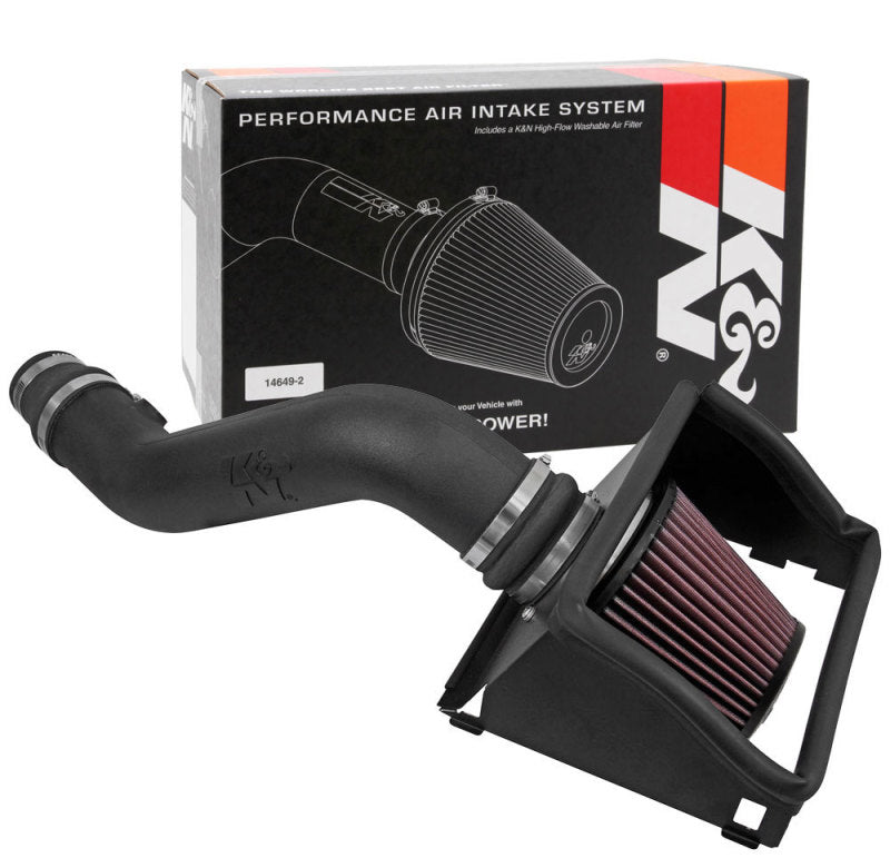 K&N 57-2596 Performance Intake Kit — Fits 2015-2016 Ford F-150 V6-3.5L