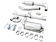 Cargar imagen en el visor de la galería, AWE 2022 VW GTI MK8 Touring Edition Exhaust - Chrome Silver Tips