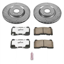 Cargar imagen en el visor de la galería, Power Stop 07-14 Ford Mustang Front Z26 Street Warrior Brake Kit