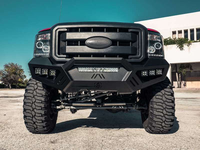 Road Armor SPARTAN Front Bumper Pre-Runner Guard — Fits 11-16 Ford F-250