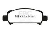 EBC 02-06 Subaru Baja 2.5 Greenstuff Rear Brake Pads