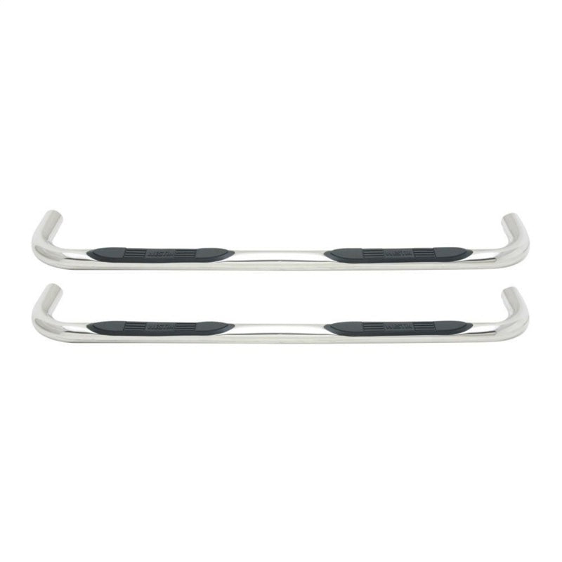 Westin E-Series 3" Nerf Step Bars - Stainless Steel — Fits 1980-1997 Ford F-Series Reg Cab