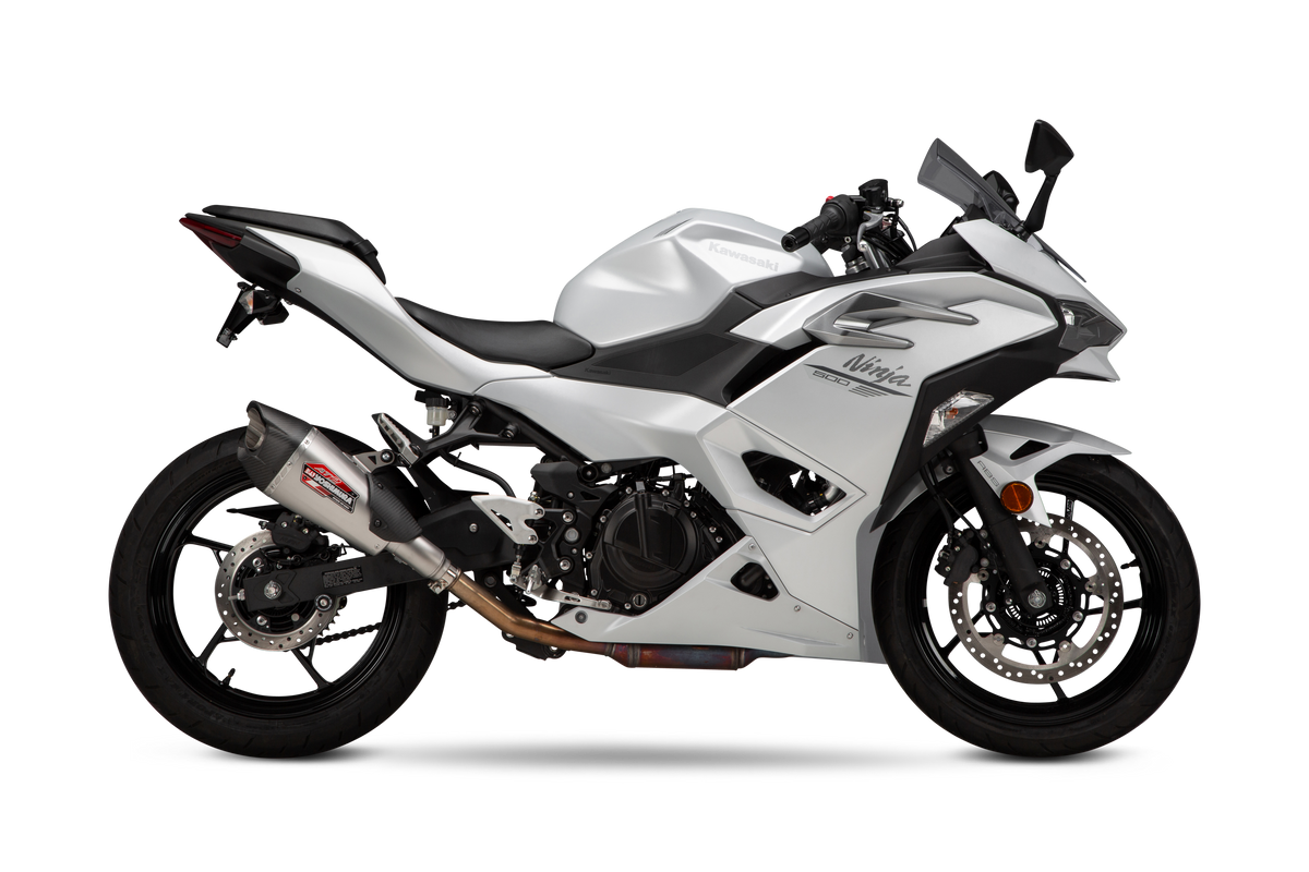 Yoshimura Exhaust Street AT2 Slip-on SS-SS-CF (14730BP520)