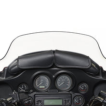 Cargar imagen en el visor de la galería, Willie &amp; Max 06-13 HD FL/FLH/FLT/FLHT Two Pouch Windshield Bag (21.25inL x 6.5inH x 2.25inD) - Black