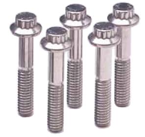ARP M12 x 1.75 x 50 12pt Black Oxide Bolts (5/pkg)