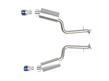 Cargar imagen en el visor de la galería, aFe Lexus IS350 14-22 V6-3.5L Takeda Axle-Back Exhaust System- Blue Tip