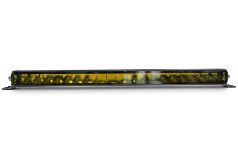 DV8 Offroad Elite Series 20-Inch Amber LED Light Bar — Single Row Off-Road Lighting