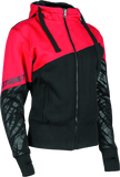 Speed and Strength Cat Outa Hell Hoody Red/Black Womens - XL