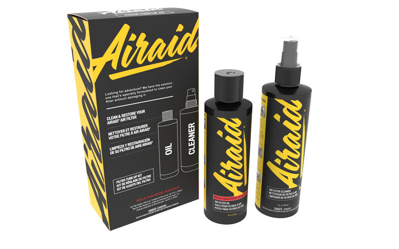 Kit de renovación Airaid: limpiador de 12 oz y aceite exprimido de 8 oz