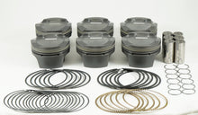 Cargar imagen en el visor de la galería, Mahle MS BMW N54 B30 3.0L 84.50mm x 31.7mm CH 17.2cc 314g 10.3CR Pistons (Set of 6)