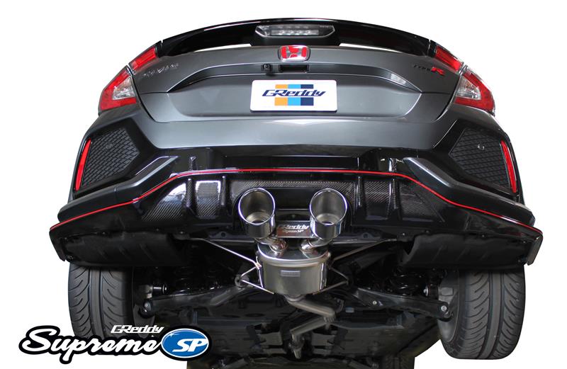 GReddy Supreme SP Cat-Back Exhaust — Fits 2017+ Honda Civic Type-R