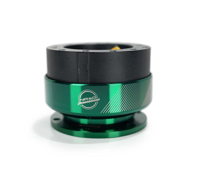 NRG Quick Release Gen 2.0 - 20 Year Anniversary Black Body / Emerald Ring