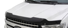 Load image into Gallery viewer, AVS 14-18 Chevy Impala (Fascia Mount) Aeroskin Low Profile Acrylic Hood Shield - Smoke