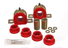 Cargar imagen en el visor de la galería, Energy Suspension 73-80 GM K5 Blazer / 73-80 K10/K20/K30 Red Complete Front Sway Bar Bushing Set