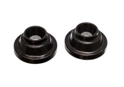 Energy Suspension Hyper-Flex Rear Coil Spring Isolator Set Black — Fits 1999-2006 Volkswagen Golf/Jetta