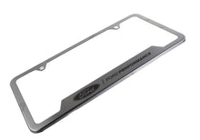 Load image into Gallery viewer, Ford Racing Stainless Steel Ford Performance License Plate Frame