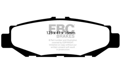 EBC Greenstuff Rear Brake Pads - 93-97 Lexus GS300