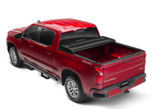 Load image into Gallery viewer, Lund 15-17 Chevy Silverado 3500 Fleetside (6.6ft. Bed) Hard Fold Tonneau Cover - Black