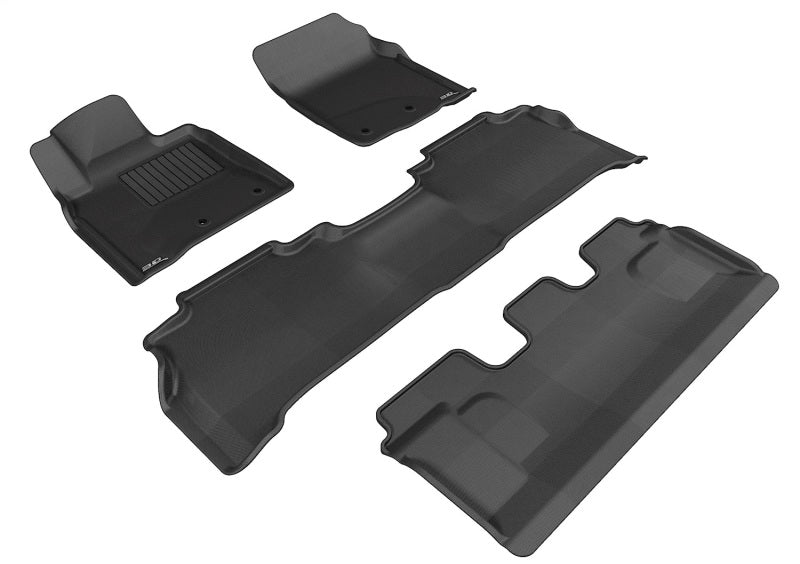 3D MAXpider 12-21 Lexus LX570 Kagu Black Full Set (Post)