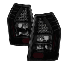 Cargar imagen en el visor de la galería, xTune Dodge Magnum 05-08 LED Tail Lights - Black Smoked ALT-JH-DMAG05-LED-BSM