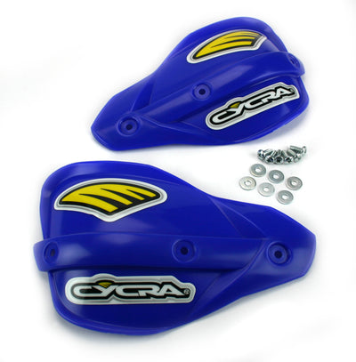Cycra Enduro Handshield Blue — Universal Off-Road Hand Guard Protection