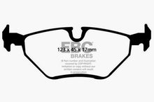 Cargar imagen en el visor de la galería, EBC 99-02 BMW Z3 2.5 Greenstuff Rear Brake Pads