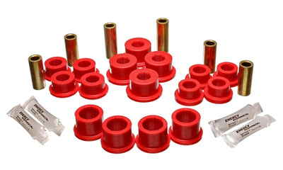 Energy Suspension Hyper-Flex Red Rear Lateral/Trailing Arm Bushings — Fits 2004-2007 Mazda RX-8